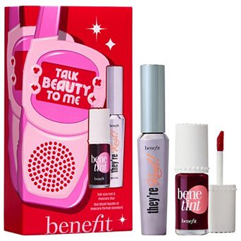 Benefit Cosmetics Talk Beauty To Me Benetint & They're Real Mascara Duo Gift Set