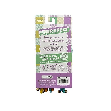 Meow 2-pk. Mice Plush Cat Toys