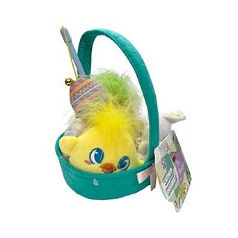 Meow 5 pk Easter Interactive Cat Toy Basket