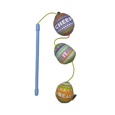 Meow 5-pk. Easter Interactive Cat Toy Basket