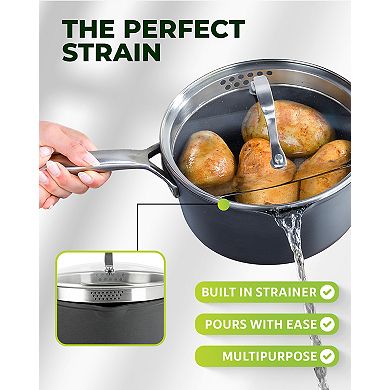 Granitestone Armor Max 20-pc. Hard Anodized Nonstick Cookware Set