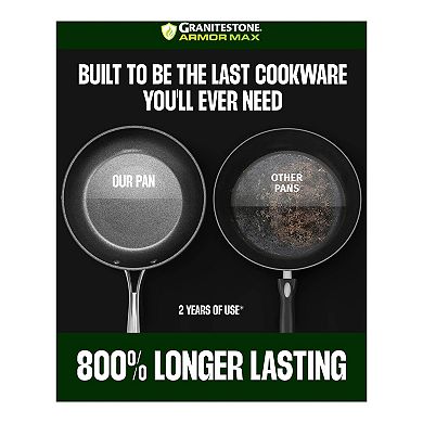 Granitestone Armor Max 20-pc. Hard Anodized Nonstick Cookware Set