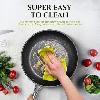 Granitestone Armor Max 8-in. Hard-Anodized Aluminum Nonstick Frying Pan