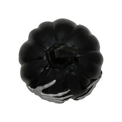 Celebrate Together™ Skeleton Hands Ceramic Pumpkin Table Decor