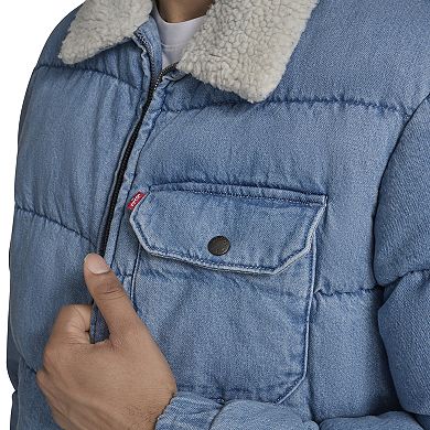 Men's Levi's Denim Quilted Depot Jacket
