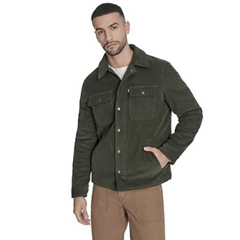 Men's Levi's® Corduroy Plaid Lined Shacket