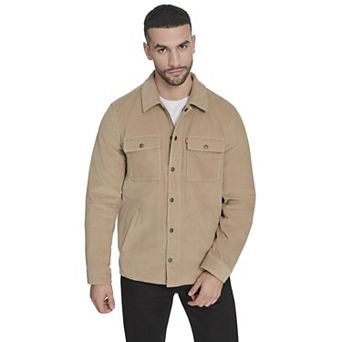 Men's Levi's® Corduroy Plaid Lined Shacket