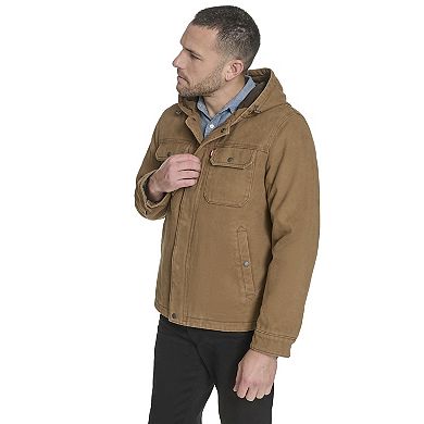 Men's Levi's Cotton Hooded Work Jacket