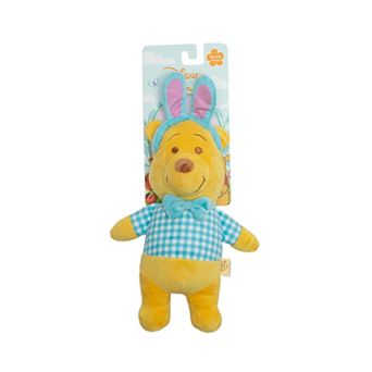 Woof Winnie the Pooh Plaid Bunny Plush Pet Toy