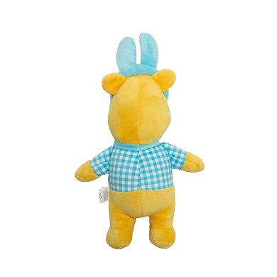 WOOF® Pooh Plaid Bunny Plush Pet Toy