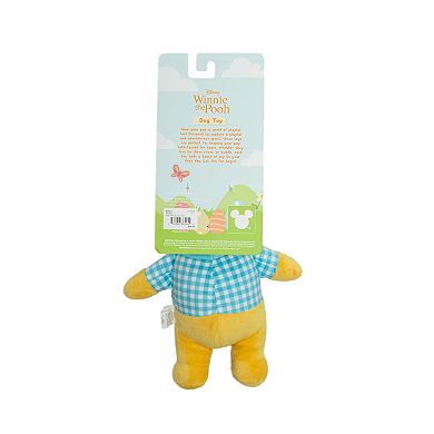 WOOF® Pooh Plaid Bunny Plush Pet Toy