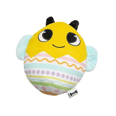 Woof Plush Squeaky Dog Toy Easter Basket