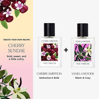 Gourmand Vanilla Layering Perfume Set with Cherry & Lychee