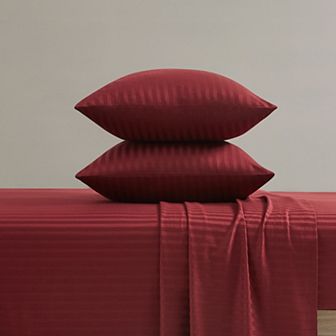 Royal Velvet Signature Dobby Stripe Sheet Set or Pillowcases