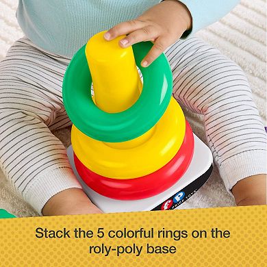 Fisher-Price Rock-a-Stack & Snap Lock Beads Baby Toy Set