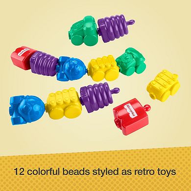 Fisher-Price Rock-a-Stack & Snap Lock Beads Baby Toy Set