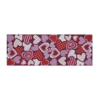 Celebrate Together™ Valentine's Day Heart Toss Tapestry Runner