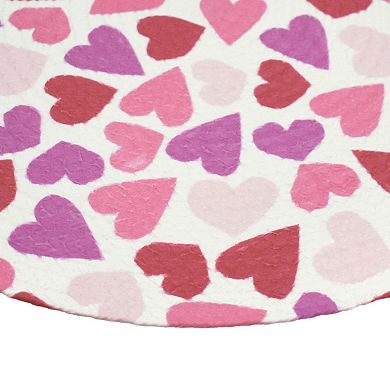 Celebrate Together™ Valentine's Day Heart Toss Printed Braid Placemat