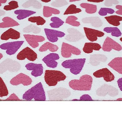 Celebrate Together™ Valentine's Day Heart Toss Printed Braid Table Runner