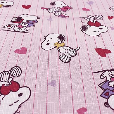 Celebrate Together™ Peanuts Snoopy Valentine's Day Tablecloth