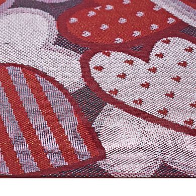 Celebrate Together™ Valentine's Day Heart Toss Tapestry Placemat