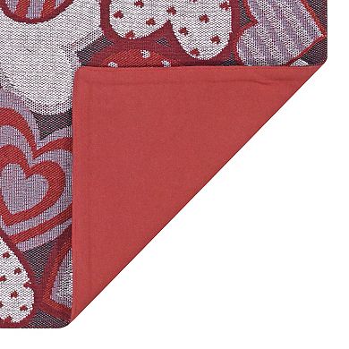 Celebrate Together™ Valentine's Day Heart Toss Tapestry Placemat