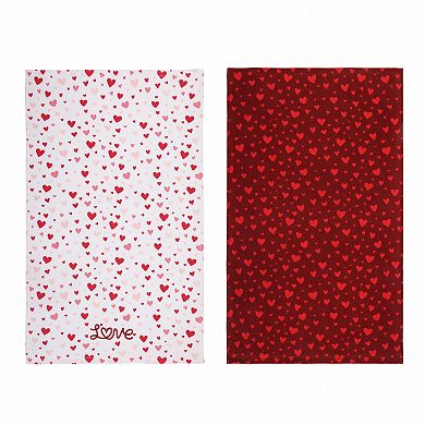 Celebrate Together™ Valentine's Day Love Kitchen Towel 2-pk.