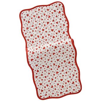 Celebrate Together™ Valentine's Day Quilted Wavy Edge Heart Table Runner