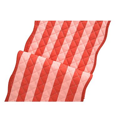 Celebrate Together™ Valentine's Day Quilted Wavy Edge Heart Table Runner