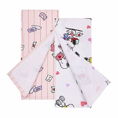 Celebrate Together™ Peanuts Snoopy Valentine's Day Kitchen Towel 2-pk.