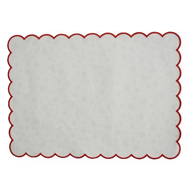Celebrate Together™ Valentine's Day Scallop Edge Hearts Placemat