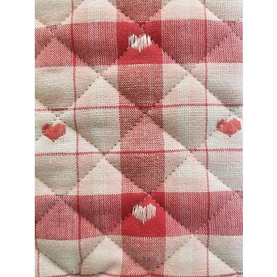Celebrate Together™ Valentine's Day 2-pc. Heart Plaid Oven Mitt & Pot Holder Set