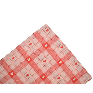 Celebrate Together™ Valentine's Day Plaid Woven Placemat