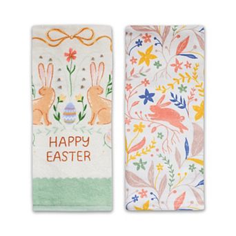 Celebrate Together™ Easter 2 pk Happy Easter Kitchen Towels