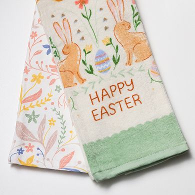 Celebrate Together Easter 2-pk. Happy Easter Kitchen Towels
