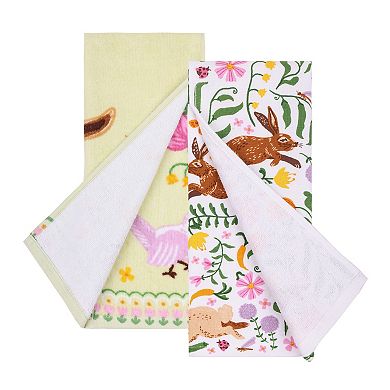 Celebrate Together Easter 2-pk. Big Bunny Kitchen Towels