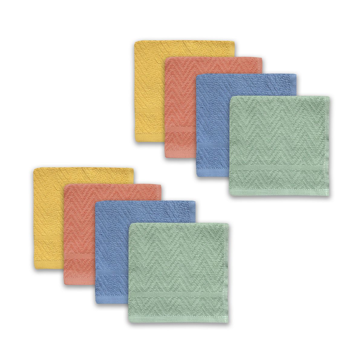Celebrate Together™ Spring 8-pk. Solid Dishcloths