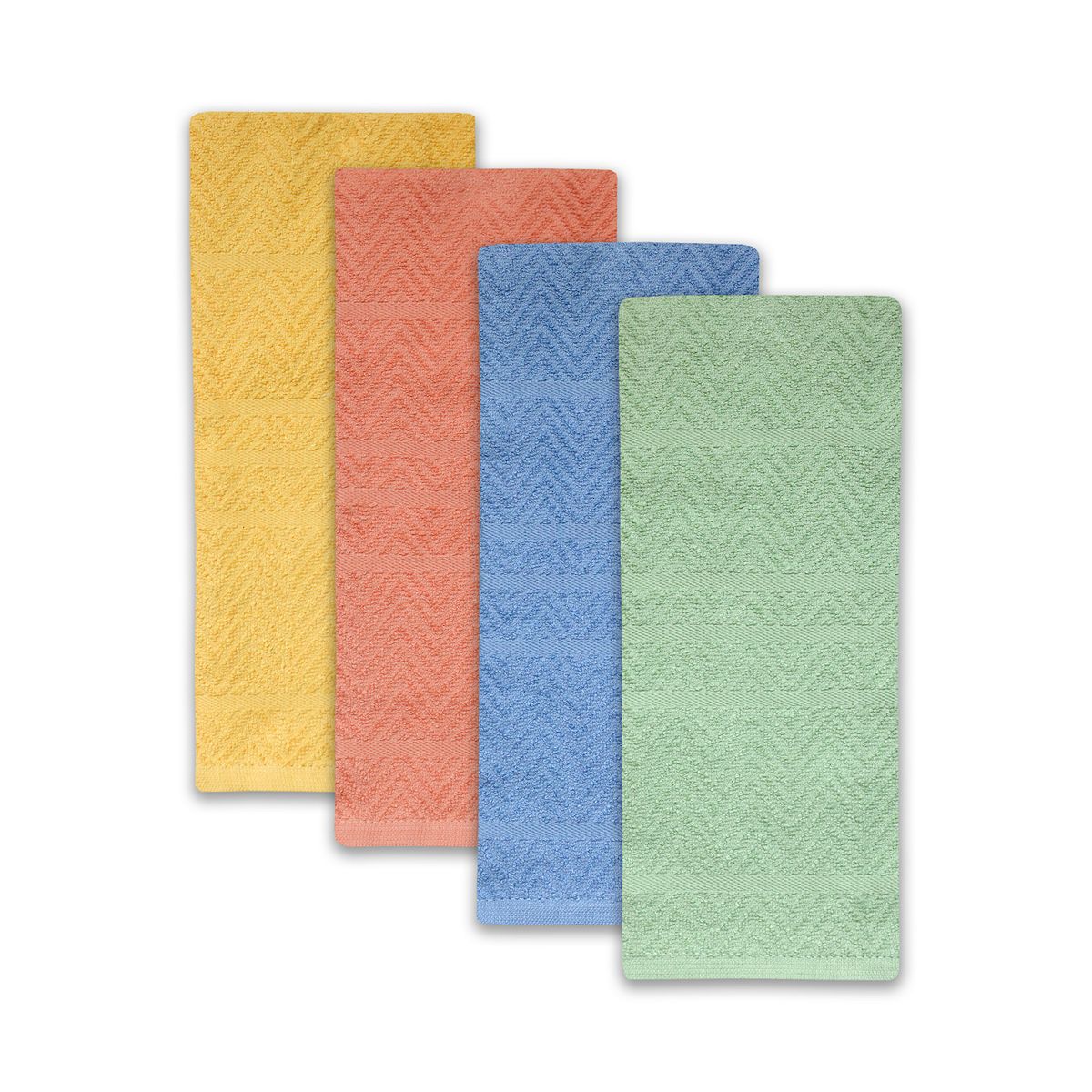Celebrate Together™ Spring 4-pk. Solid Kitchen Towels