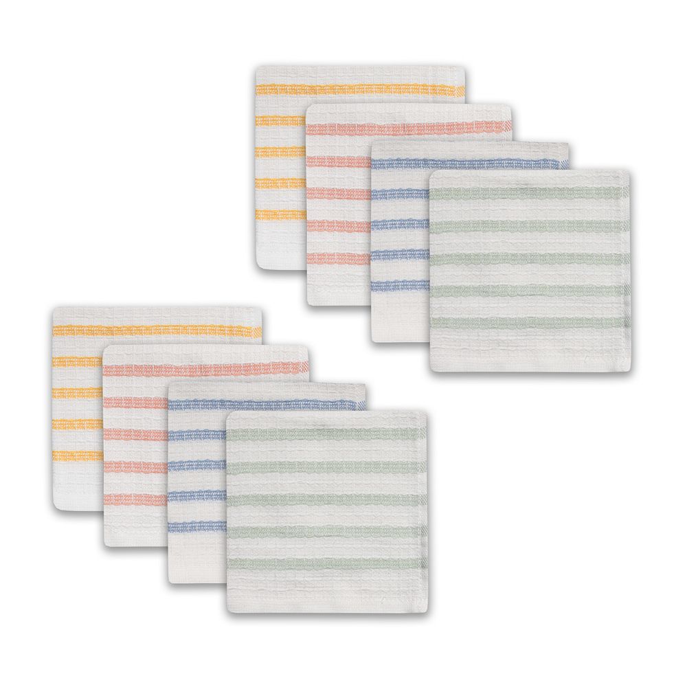Celebrate Together™ Spring 8-pk. Waffle Stripe Dishcloths