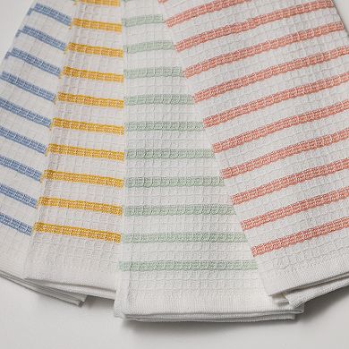 Celebrate Together Spring 4-pk. Waffle Stripe Kitchen Towels