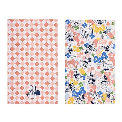 Celebrate Together™ Spring 2-pk. Minnie Checker Kitchen Towels