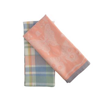 Celebrate Together™ Spring 2 pk Butterfly Jacquard Kitchen Towels