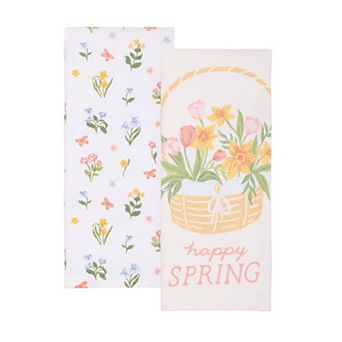 Celebrate Together™ Spring Happy Spring Kitchen Towel 2 pk