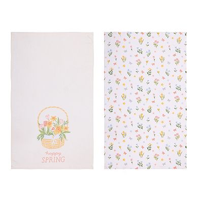 Celebrate Together™ Spring Happy Spring Kitchen Towel 2-pk.
