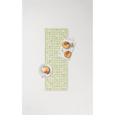 Celebrate Together™ Spring Daisy Gingham Table Runner