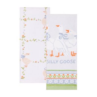 Celebrate Together™ Spring Silly Goose Kitchen Towel 2 pk