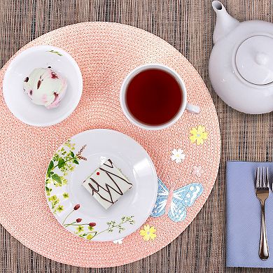 Celebrate Together™ Spring Butterfly Embroidered Round Placemat