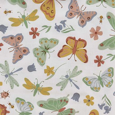 Celebrate Together™ Spring Floral Bug PEVA Tablecloth