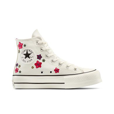 Converse Chuck Taylor All Star Platform Flowers Women's High-Top Sneakers
