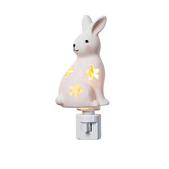 Celebrate Together™ Easter Bunny Night Light with Flower Cutouts